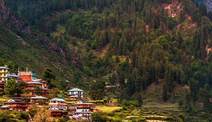The kheerganga trek in himchal