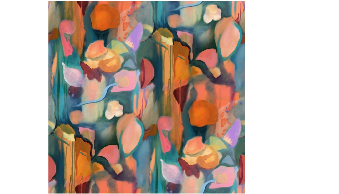 Choose from the collection of Abstract Fabric Design and get digitally custom fabric printing servic...