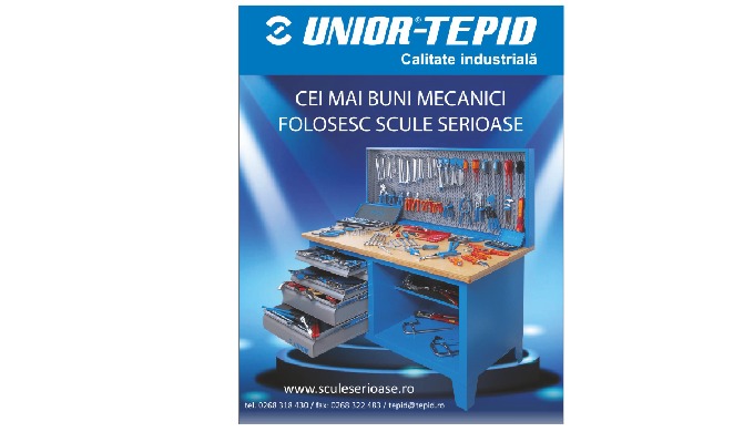 UNIOR-TEPID: Soluția completă de scule profesionale de calitate industrială (1)