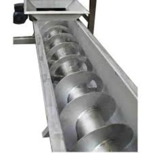 Screw conveyors for moving, feeding, or discharging compatible powders, gra...