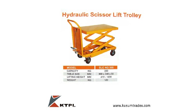 Hydraulic Scissor Lift Trolley: