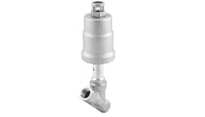 PNEUMATIC SLANTED SEAT VALVE