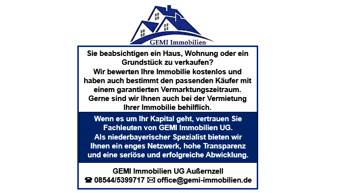 Wir bewerten Ihre Immobilie kostenlos.