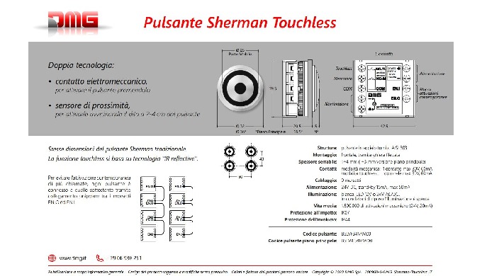 DMG TouchLESS Solutions - Sherman Touchless