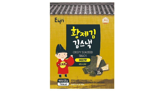 Healthy Snack Made from Korean Seaweed Crispy and pleasant texture made with domestic seaweed snack ...