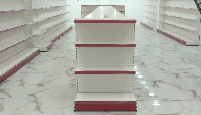 Rayonnage de magasin Très bonne qualité Peinture Epoxy Trsè bon rapport qualité / prix Livraison tou...