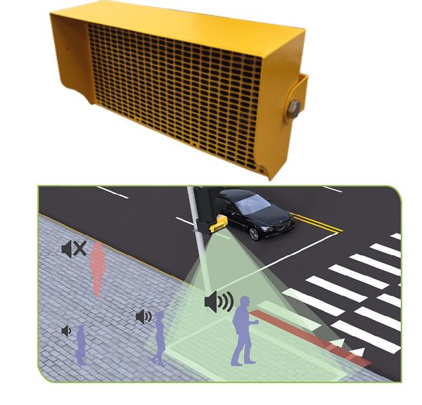 Crosswalk, Pedestrian, Intelligent Transportation System, Voice guide, Safety, Comfortable,comfortab...
