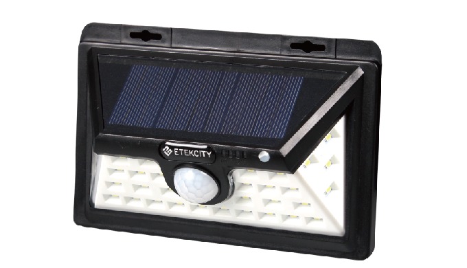 LED Motion Sensor Wall Light contains 44 LEDs Ourdoor for garden, porch, under roof, garage Fully We...
