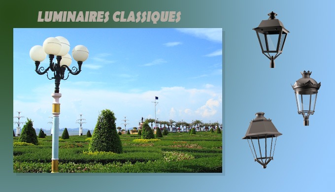 Luminaire ext&eacute;rieur classique