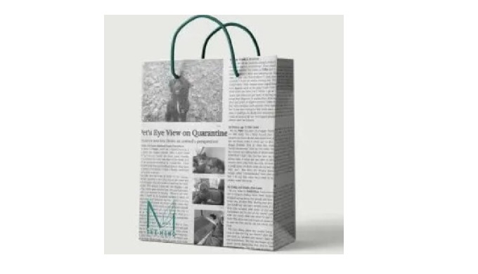 Newspaper bags are made from recycled newspapers and are the ideal sustainable packaging option. The...