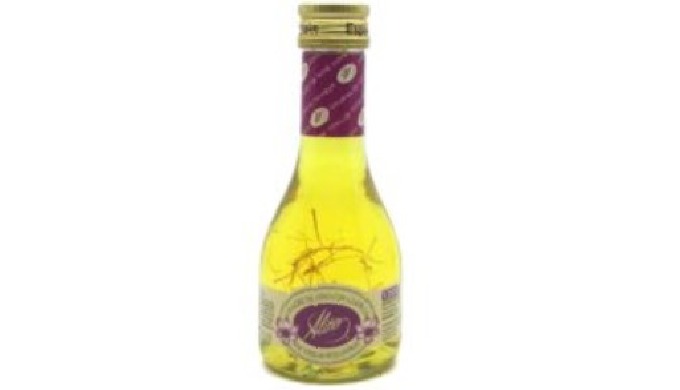 Vinaigre de vin au safran.