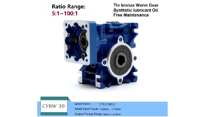 Key features • ABB、SIEMENS and other high-end motors can be installed together with our Worm Drive G...
