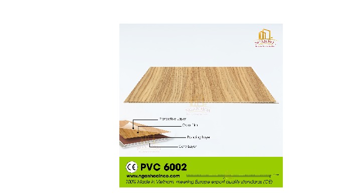 PVC ceiling and wall cladding panels are interior decoration materials made from virgin plastic Poly...