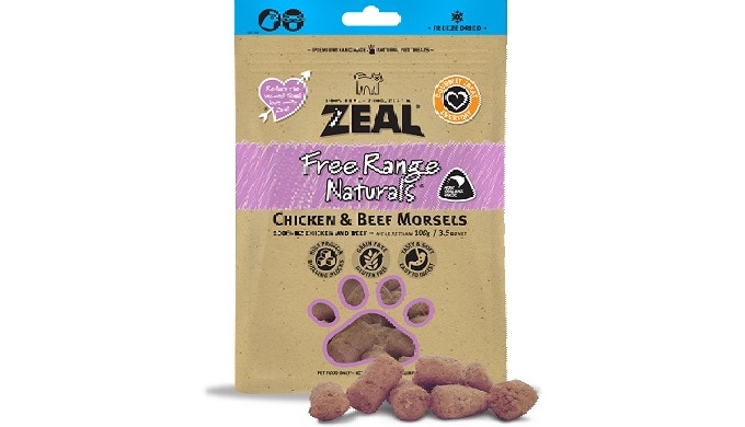 The Zeal range of pure natural pet treats are wholesome, trusthworthy & traceable to source. Mad...