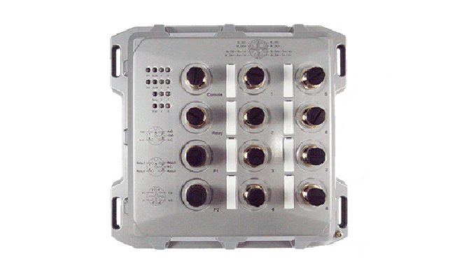 8-Port EN 50155 Certified Railway IP67 waterproof Managed Gigabit PoE Switch ATOP’s EMG8508 IP67-rat...