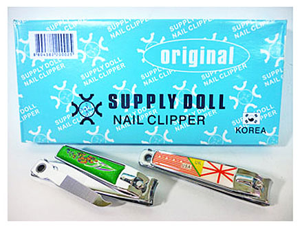 SUPPLY DOLL High Quality Nail Clipper 211F Size: 3.25 Material: Carbon Steel Packing: 1 Doz Carton: ...