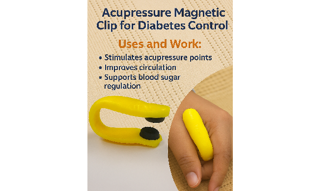 Acupressure Magnetic Clip-Li4 Point Clip