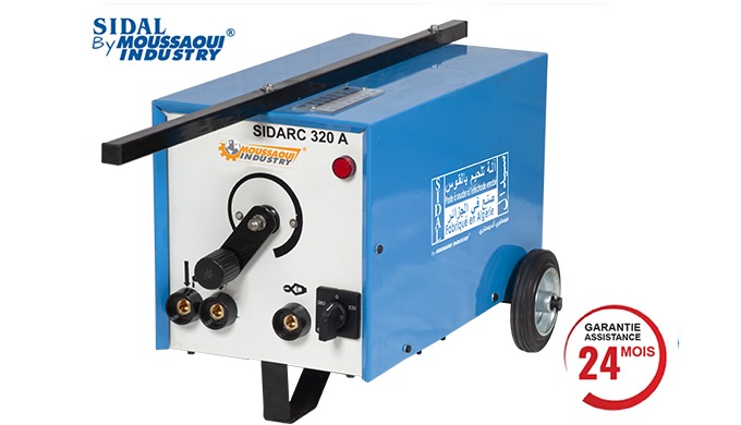 Poste de soudage MMA de SIDAL By MOUSSAOUI INDUSTRY un équipement de soudage ventilé destiné à des u...