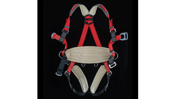 Safety harnesses, restraint harnesses and accessories Full body harness MAS This harness has two app...