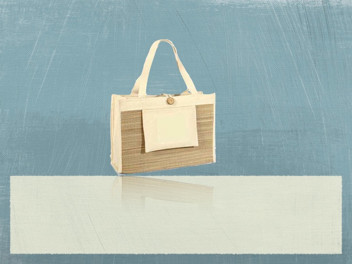 Bags made of 100% regular Cotton and juco fabric combination. It is an eco-friendly and recycled,bio...