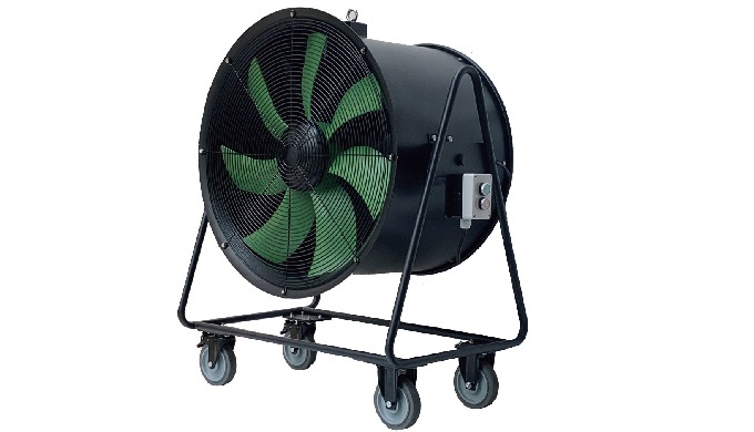 24" Big Air Flow Axial Fan/ Moveable Man Cooler/ Duct Fan/ Heavy Duty Industrial Blower/Tube Axial Fan/Duct Blower