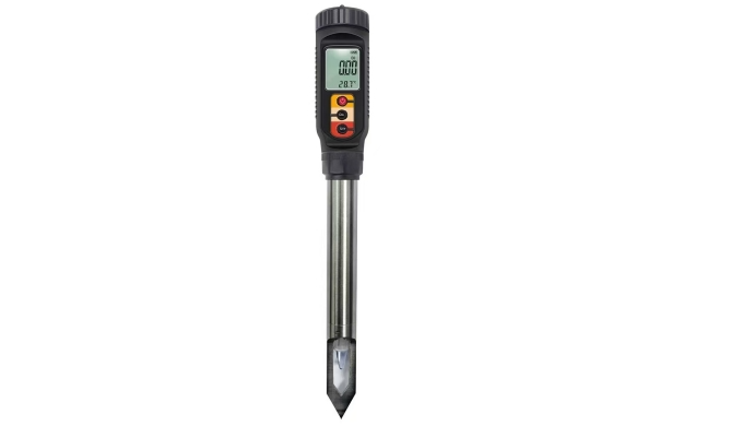 Two-point button calibration, automatic recognition of pH standard buffer Automatic temperature comp...