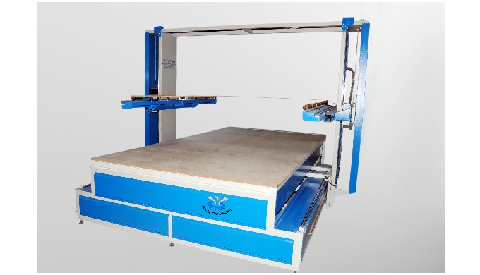 CNC STYROFOAM CUTTING MACHINE is used in the production of products such as jambs, panels, crown, fl...