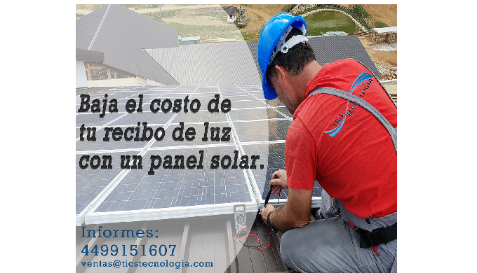 Baja el recibo de luz y paga menos, contamos con los mejores panales solare...