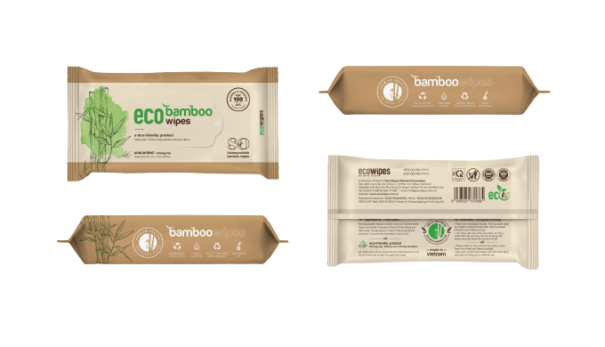 Eco Bamboo Wet Wipes is a Premium product of EcoWipes Vietnam - made with 100% biodegradable bamboo ...