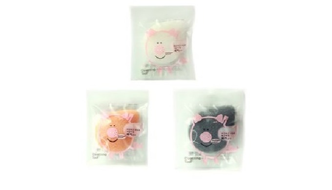 Face cleansing products helps clean your face. 100% pure natural konjac, touch softly and low irrita...