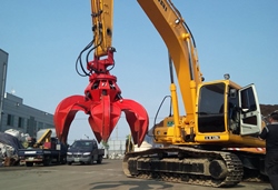 * Maxpower Scrap grapple / orange grapple offers high accuracy and long-term life with less maintena...