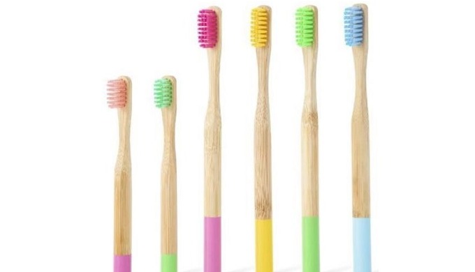 Bamboo Toothbrush are made of Natural Bamboo,