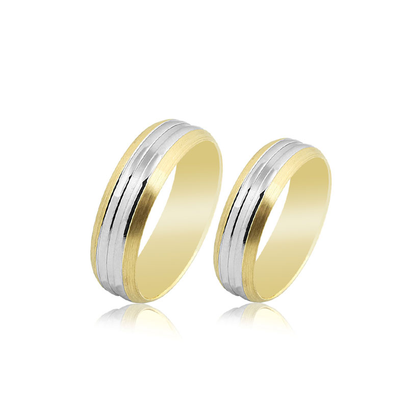 Gold :14K (585) Stone : - Women Size : 5-13 Man Size : 7-13 Weight : 10,00 gr