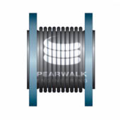 Multi-ply rubber unit is the most effective for absorbing vibrations and small axial movements.