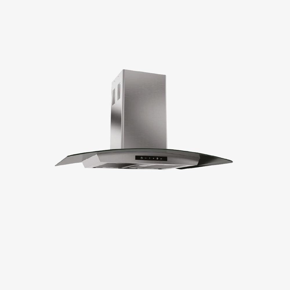 TOUCH CONTROLLER OVER GLASS 4 speed 800m3/h İTALY motor 2x 3W LED lighting Carbon filter optional İS...