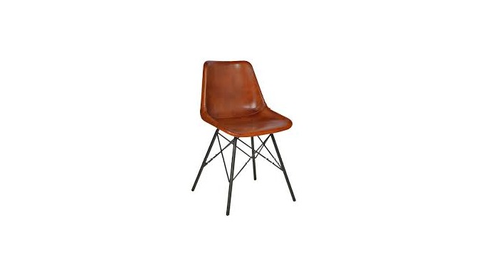 Leather dining chair which is use for office or indoor