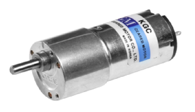"DC geared motor"