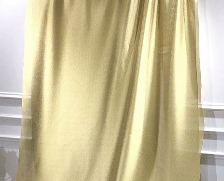 • 24K gold optimized crinkle see-through. Fabric for Apparel │ Blouse │ Curtain│ Decorative Acc. Pro...