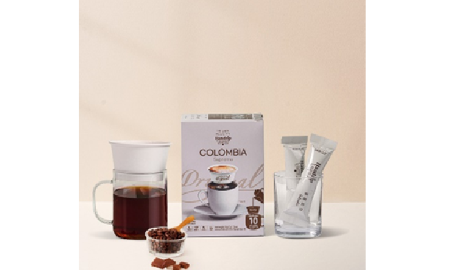 Product Name: Handrip Drip Coffee – Colombia Supremo Drip Bag (7g × 10 packs, Ground Coffee + Drippe...