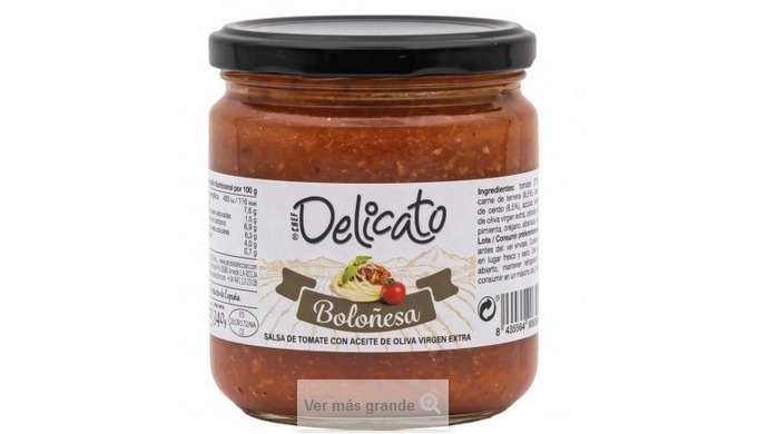 DÉLICATE Sauce Boloñesa
