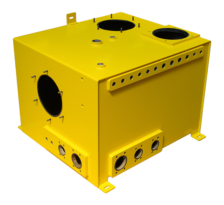 Production of welded constructions, precisely welded machined weldments