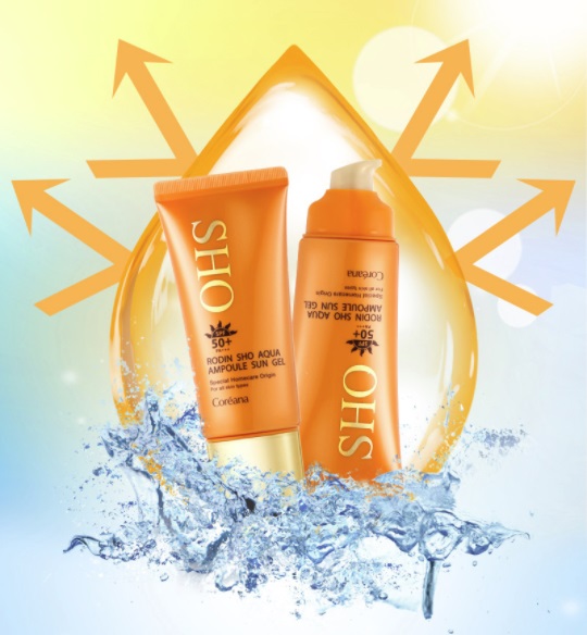RODIN SHO Aqua Ampoule Sun Gel SPF 50+ / PA+++