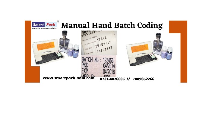 Manual Hand Batch Coding Call:- 0731-4076606 / 7089062266 Website :- www.smartpackindia.com Manual H...