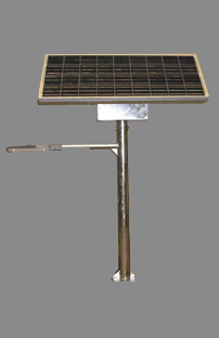 Fabricación de farolas solares completas, compuesta de los siguientes eleme...