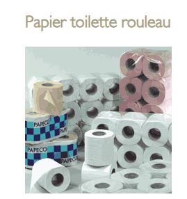 Papier toilette rouleau