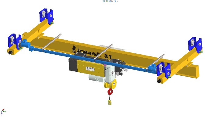 USPs Optimised structural weight of the crane. The inverted U shape design of the end carriage provi...