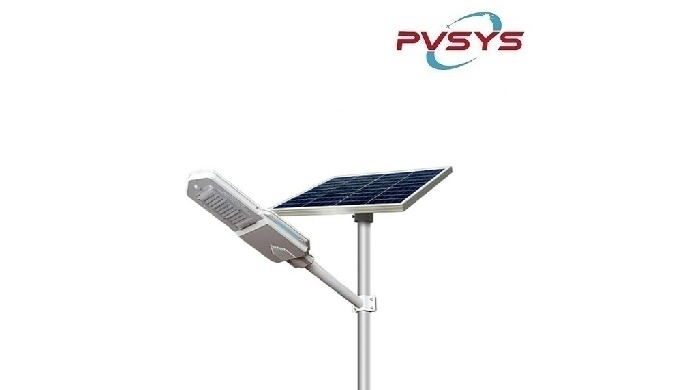 PVSYS Rocket Type tudo em uma luz de rua solar