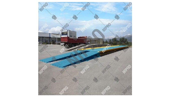 Material: Mild Steel Brand: Nipro Platform Size: 18 x 3m Capacity: 100 Ton Number of Load Cells: 10 ...