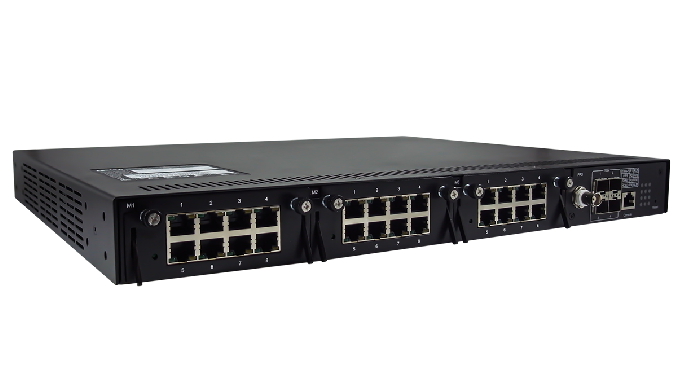 IEC61850-3 Certified Rack-Mount High-Availability Managed Modular Gigabit Switch - PTP Boundary Cloc...