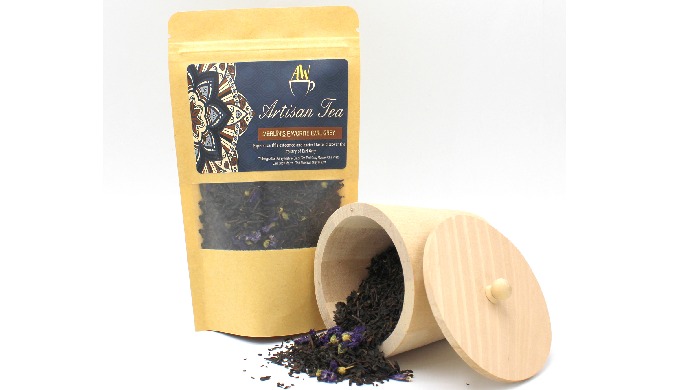 Mélange de thé artisanaux 50g chez Organiol.com Les thés artisanaux, présentés dans leur élégante si...